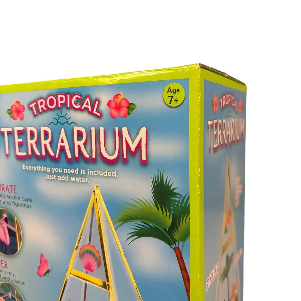 Creativity for Kids Faber-Castell Tropical Terrarium Kit Science Gardening NEW